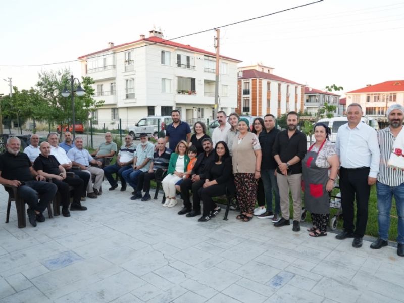 BA�KANIMIZ SAYIN M�GE YILDIZ TOPAK MUHARREM AYI 10. G�N �FTARINA KATILDI.