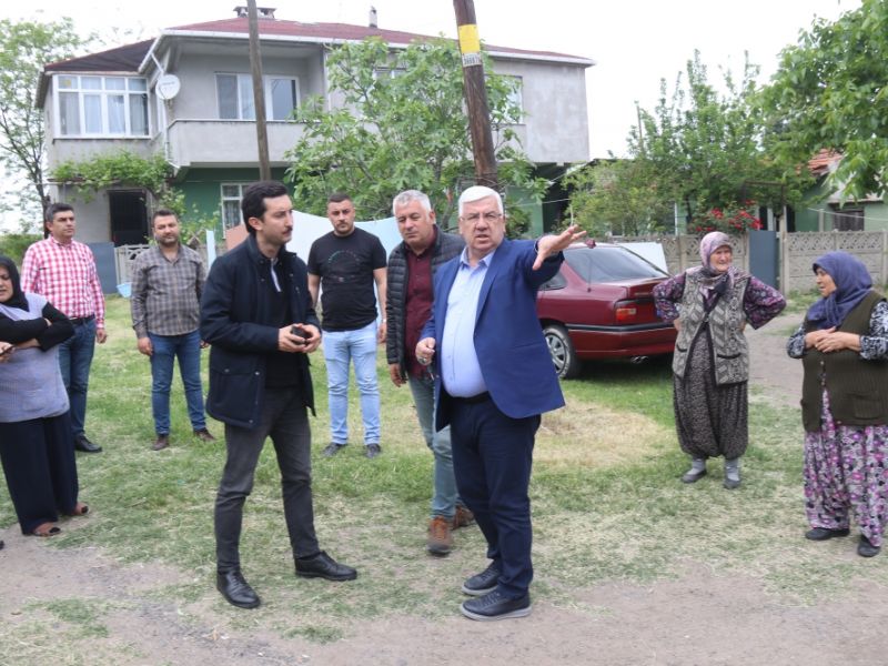 Ergene Belediye Bakan Rasim Yksel 7/24 Ergene Halkmzn Hizmetindeyiz