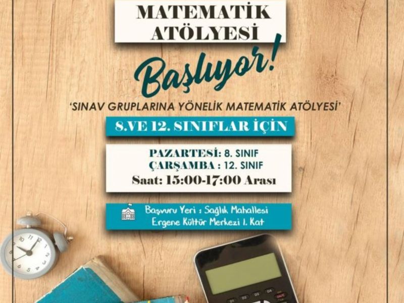 Ergene Belediyesi Matematik Atlyesi Kursu Balyor