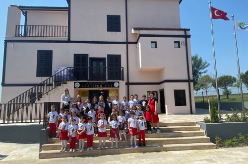 Ergene Belediyesi Atatürk Evi öğrencileri ağırlıyor