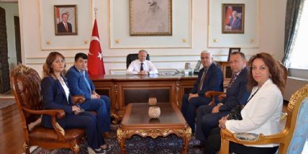 Bakan Ykselden Vali Ceylana Hayrl Olsun Ziyareti