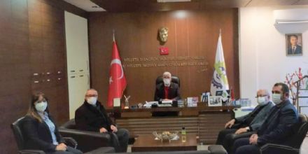 Bakan Albayraktan Bakan Yksele Gemi Olsun Ziyareti