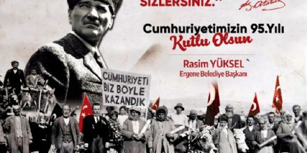 Cumhuriyetimizin 95. Yl Kutlu Olsun