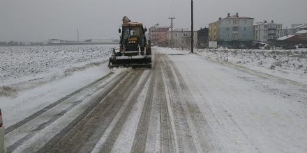 Ergene Belediyesi Karda Vatandan Madur Etmedi