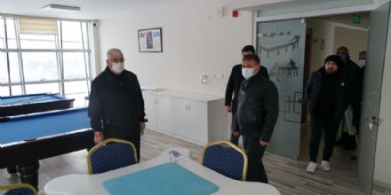 Bakan Yksel Gmhane Belediye Bakann Misafir Etti