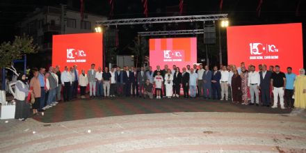 ERGENE�M�ZDE 15 TEMMUZ DEMOKRAS� VE M�LL� B�RL�K G�NܴNDE �EH�TLER ANILDI