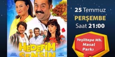 “Hedefim Sensin” Yeşiltepe Mahallesi Masal Parkta Gösterime Sunulacak