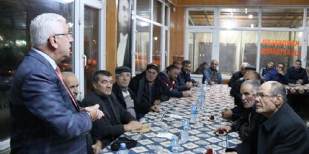 Bakan Yksel Vakflar ve Ahimehmet Mahallelerini Ziyaret Etti