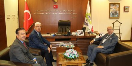 Tekirda Bykehir Belediye Bakan Kadir Albayrak Ergene Belediye Bakan Rasim Ykseli Ziyaret Etti