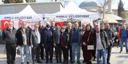 Ergene Belediye Bakan Rasim Yksel EYTlilere Destek Verdi