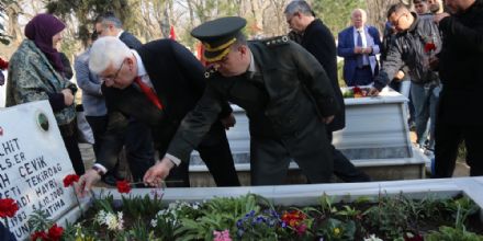 Ergene Belediye Bakan Rasim Yksel, ehitlerimizi Rahmet ve Minnetle Anyorum