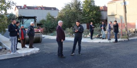 Bakan Yksel Asfalt almalarn Yerinde nceledi