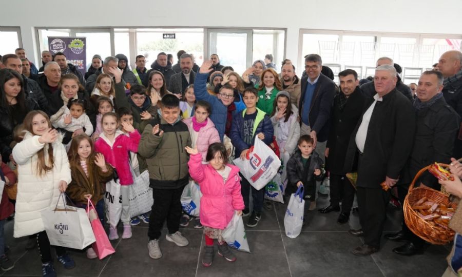 ERGENE�M�ZDE GELENEKSEL BAYRAMLA�MA CO�KUSU YA�ANDI