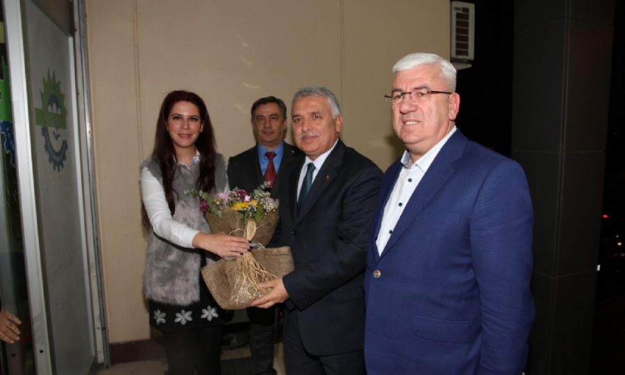 Vali Yldrm Bakan Ykseli Ziyaret Etti