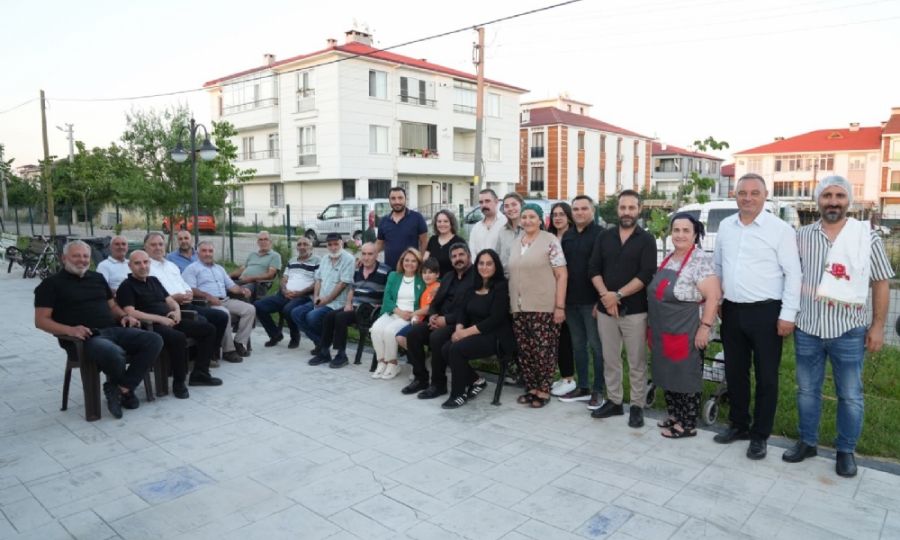 BA�KANIMIZ SAYIN M�GE YILDIZ TOPAK MUHARREM AYI 10. G�N �FTARINA KATILDI.