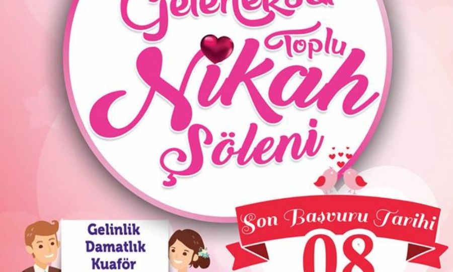 Ergenede Geleneksel Toplu Nikah Treni Kaytlar Balad