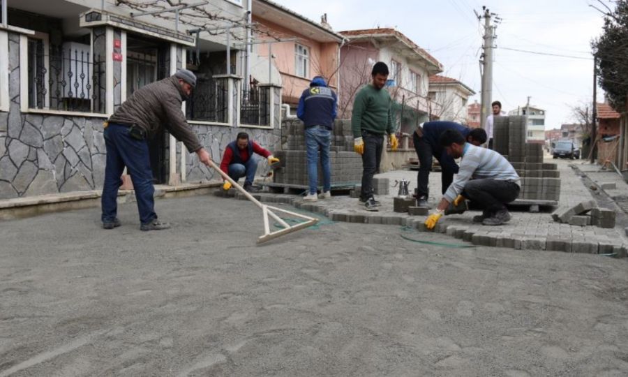 Ergene Genelinde Yol Çalışmaları Devam Ediyor