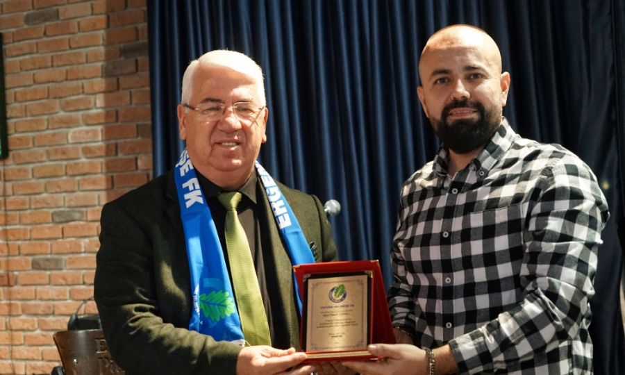 Bakan Yksel Ergene Velimeesporun dayanma gecesine katld