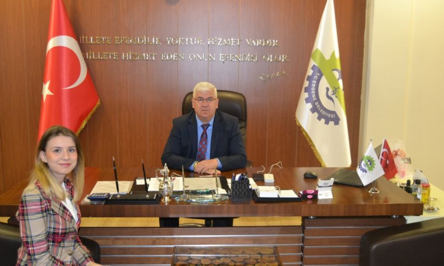 izgi D Dergi Editr Minel candan Bakan Yksele Ziyaret