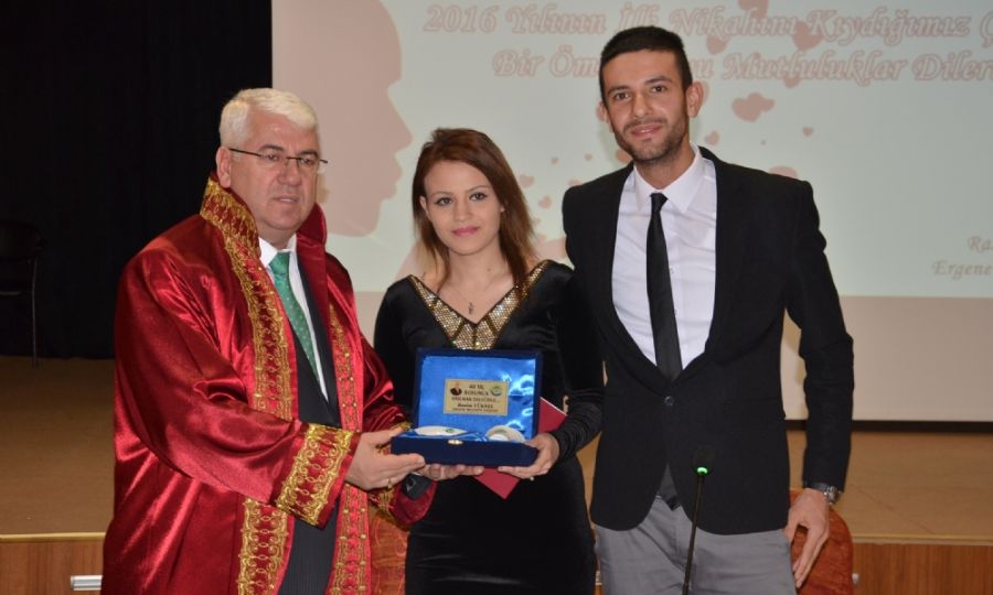 Bakan Rasim Yksel, Yeni Yln lk Nikahn Kyd