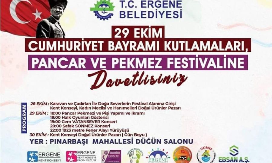 29 Ekim Cumhuriyet Bayram Kutlamalar, Pancar ve Pekmez Festivali