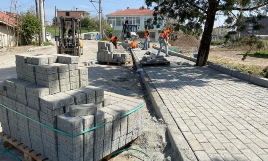 Ergene Belediyesi Tam Kapanmada Bo Durmuyor