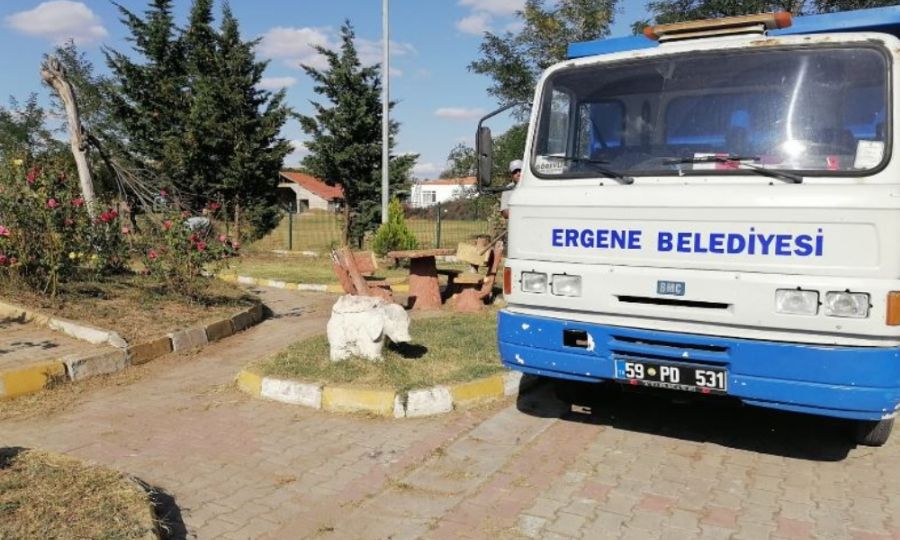Ergene Belediyesi Youn Bir ekilde almalarn Srdryor