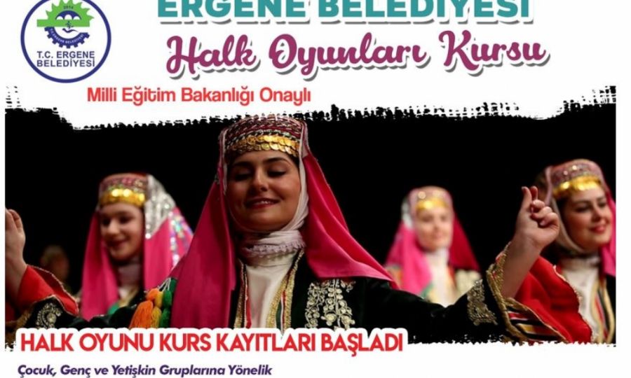 Ergene Belediyesinin Halk Oyunlar Kurs Kaytlar Balad