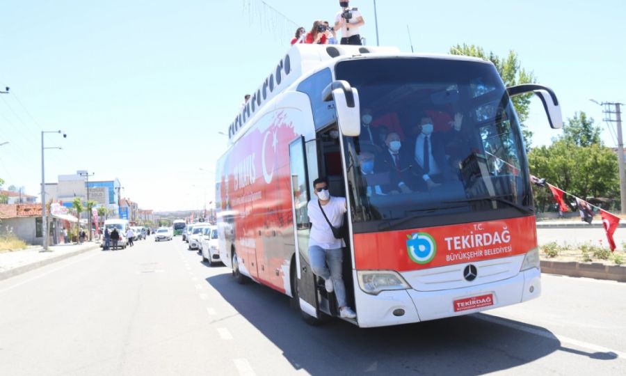 Ergene’de 19 Mayıs Coşkusu Yaşandı