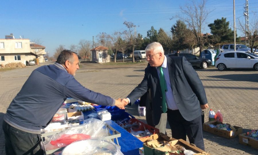 Belediye Bakan Rasim Yksel Ziyaretlerine Devam Ediyor