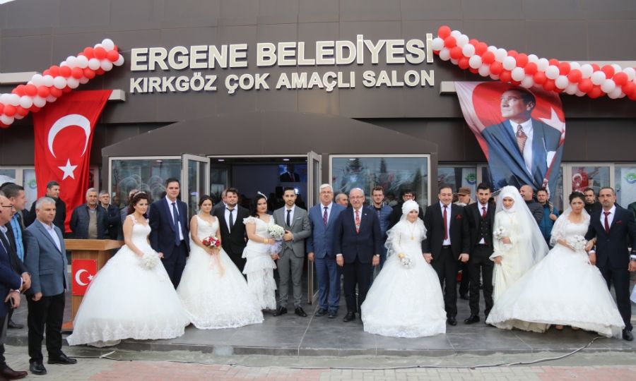Ergene Belediyesinde ki Mutluluk Ayn Anda Yaand