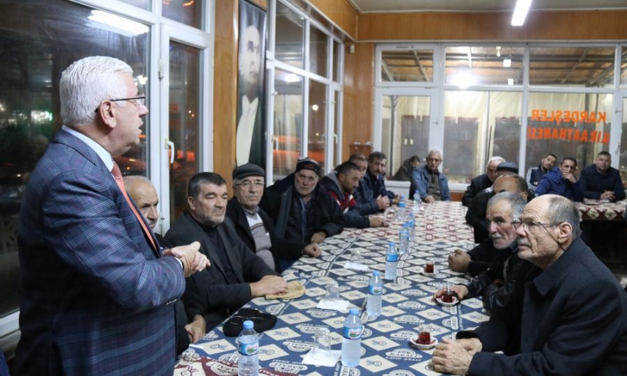 Bakan Yksel Vakflar ve Ahimehmet Mahallelerini Ziyaret Etti