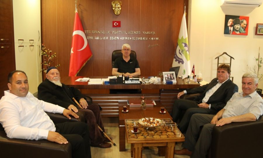 Radovi Belediye Bakanndan Ergene Belediye Bakan Rasim Yksele Ziyaret