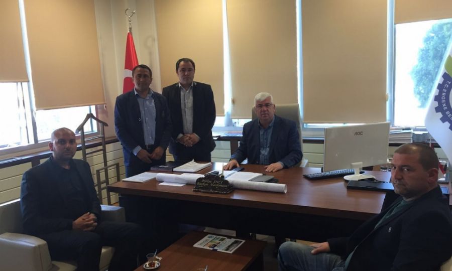 Yablanovo Muhtarı Görgiev’den Başkan Yüksel’e Ziyaret