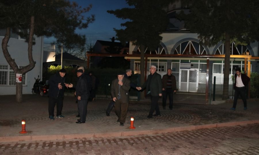 Bakan Yksel Gne Marmarack Mahallesinde Sabah Namaz le Balad
