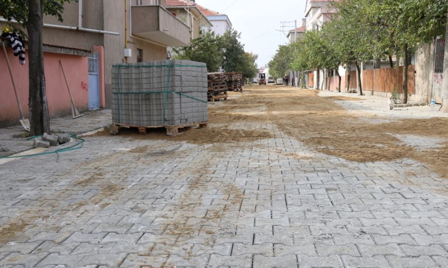 Ergenede Bir Cadde Daha Parke Ta Oldu