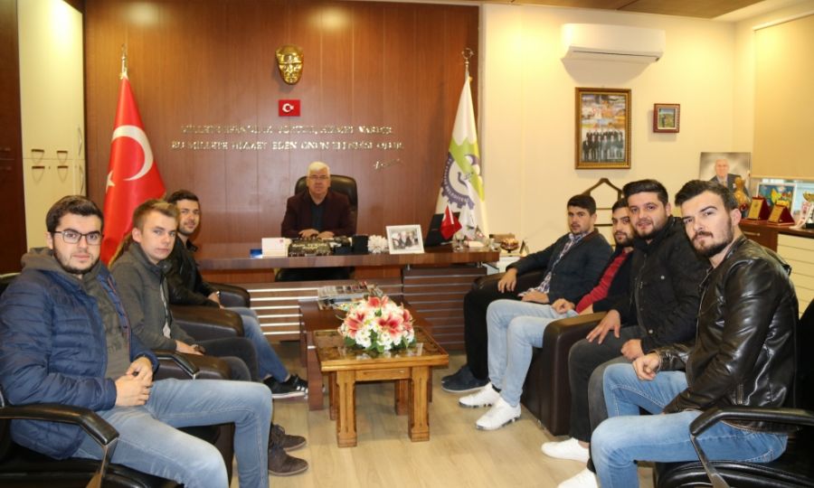 Askere Gidecek Genler Bakan Ykseli Ziyaret Etti