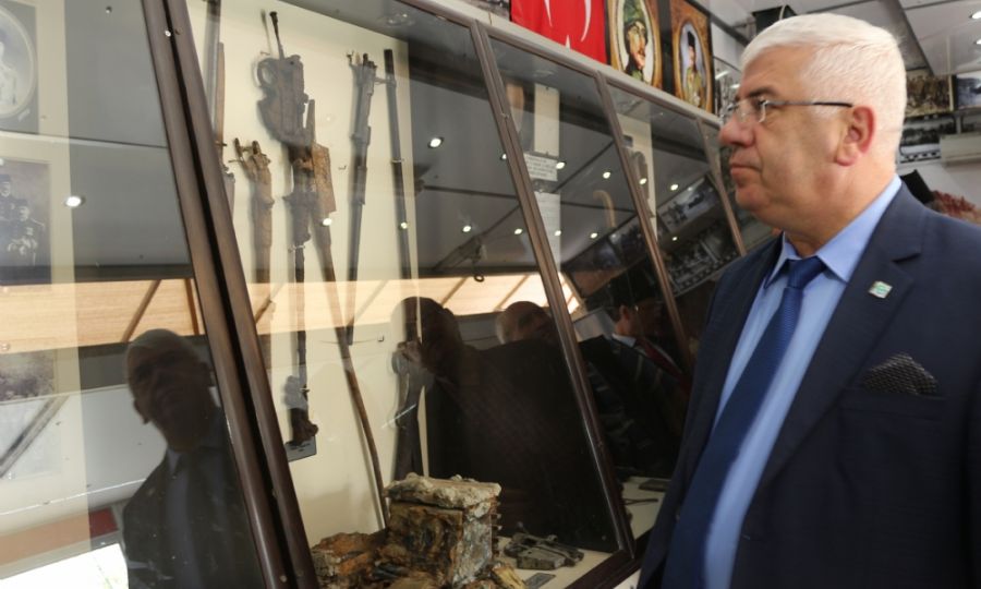 Ergenede anakkale Gezici Tr Mzesi Ziyarete Ald
