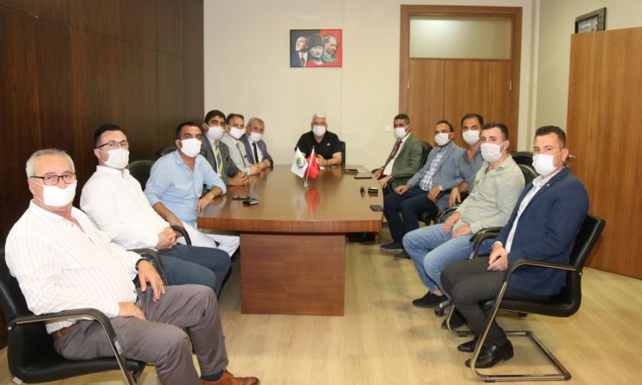 Tm Yerel-Sen Genel Bakan Bakan Ykseli Makamnda Ziyaret Etti