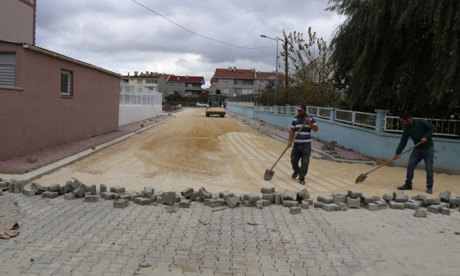 Ergenede Parke Ta almalar Tm Hzyla Devam Ediyor