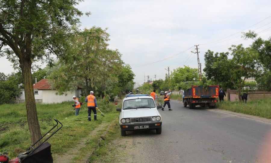 Ergenede evre Dzenleme almalar Aralksz Devam Ediyor