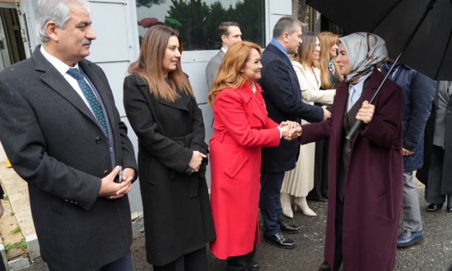 BAŞKANIMIZ SAYIN MÜGE YILDIZ TOPAK PROTOKOL BAYRAMLAŞMA PROGRAMLARINA KATILDI