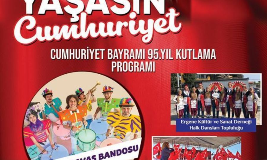 29 Ekim Cumhuriyet Bayram 95. Yl Kutlama Program