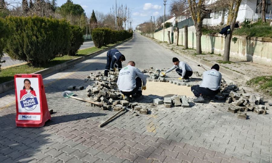 3 MAHALLEMİZDE KİLİT TAŞI DÖŞEMESİ YAPILDI
