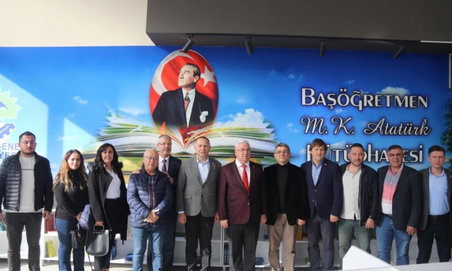 Ergene Belediyesi Başöğretmen Mustafa Kemal Atatürk Kütüphanesi açıldı