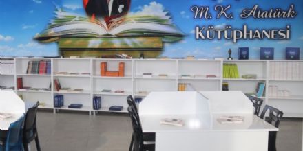 Başöğretmen Mustafa Kemal Halk Kütüphanesi artık hafta sonları da açık