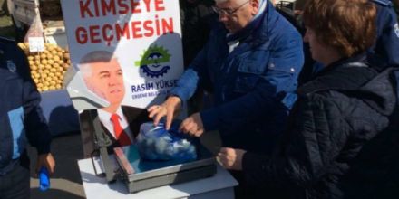 Ergene Belediyesinden Tart Kontrol Noktas Uygulamas