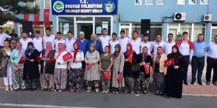 Ergene�de Askerler Dualarla U�urland�