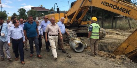 B�y�k�ehir Belediye Ba�kan� Kadir Albayrak, Ergene�de TESK� Yat�r�mlar�n� �nceledi
