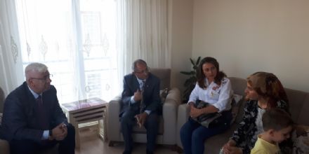 Ba�kan Y�ksel Taziye Ziyaretinde Bulundu